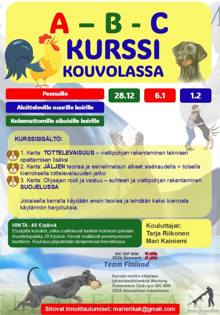 WDC tukitapahtuma ABC